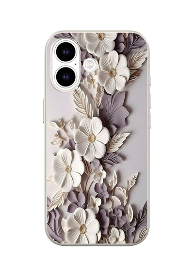 Arvencase Apple iPhone Uyumlu 17 Uyumlu Hd Kalite Orta Sertlikte Baskılı Desenli Silikon Renk69 Renk69