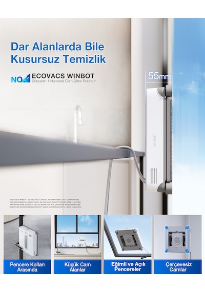 Ecovacs Winbot Mini 2 Cam Temizleme Robotu