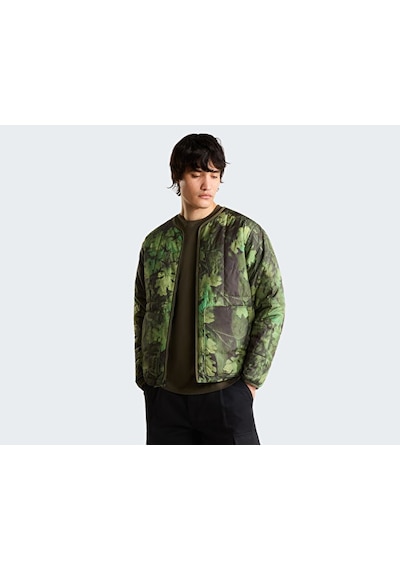 The North Face M Lhotse Lt Insulated Jacket -prınt Erkek Outdoor Ceket Nf0a8jrjss11 Yeşil