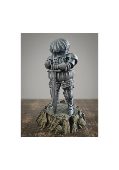 Eselya3d Dark Souls "catarina'lı Siegmeyer" Onion Knight Figür-onion Knight Heykel-18cm-fanart
