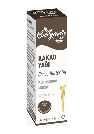 Kakao Yağı 20ml Bakım Yağı Biorganix Life