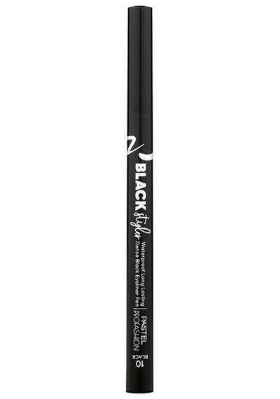 Pastel Black Styler Waterproof Eyeliner Pen - Eyeliner Kalemi 10 Black - 6 Adet Tarı