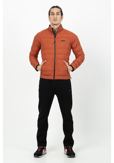 Maraton Sportswear Regular Erkek Dik Yaka Uzun Kol Basic Kiremit Mont 20112-kiremit Kiremit