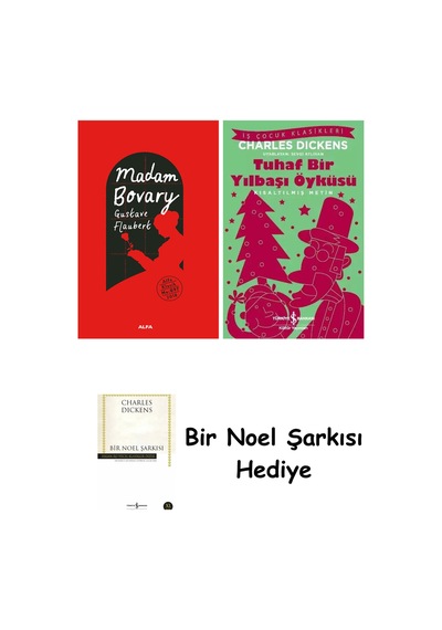 Madam Bovary Ciltli + Tuhaf Bir Yılbaşı Öyküsü + Bir Noel Şarkısı