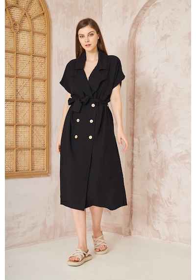 Pasaklı Giyim Kadın Keten Siyah Oversize Geniş Kesim /salaş /uzun Kısa Kollu Yazlık Ceket Elbise 700-3162451 Pasaklı Giyim Kadın Keten Siyah Oversize Geniş Kesim /salaş /uzun Kısa Kollu Yazlık Ceket Elbise 700-3162451