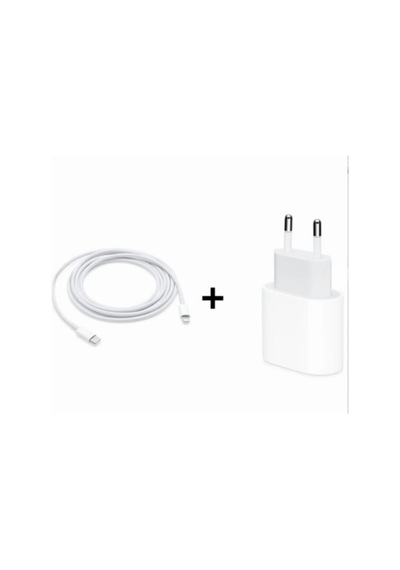 25w Apple Uyumlu iPhone Uyumlu Hızlı Şarj Adaptörü Ve Type-c Lightning Kablo Seti - Hızlı Ve Güvenli Şar