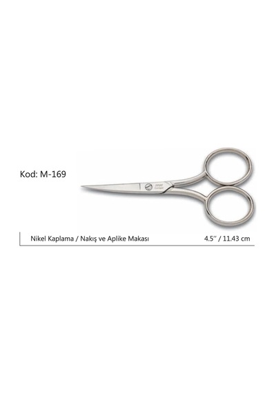 Europe Az Kalın Nakış Makası Süper Kalite No:4,5 11,43 Cm
