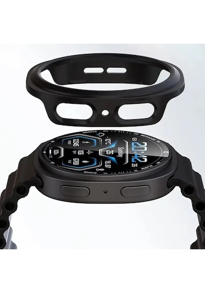 Samsung Galaxy Uyumlu Watch 8 Classic 46mm Sert Pc Sadece Kasa Koruyucu Ekran Koruyucusuz