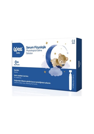 Wee Baby Serum Fizyolojik 5 Ml X 10 Flokon 16'li Paket