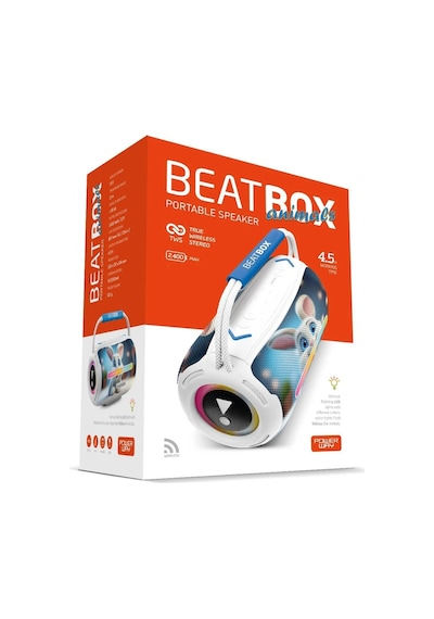 Powerway Beatbox Led Işıklı USB SD Aux FM Radyo Bluetooh Hoparlör