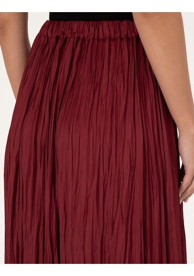 Pierre Cardin Kadın Vişne Etek Dokuma 50315695-vr223 Vişne