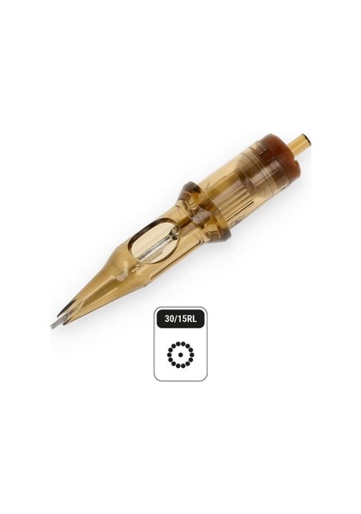 Kwadron 1015 Rllt Round Liner Long Taper - Kartuş Dövme İğnesi