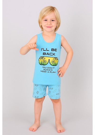 Vitmo Erkek Çocuk 3'lü %100 Pamuklu 1-2-3 Yaş Pijama Takımı Model:114 Çok Renkli Vitmo Erkek Çocuk 3'lü %100 Pamuklu 1-2-3 Yaş Pijama Takımı Model:114 Çok Renkli