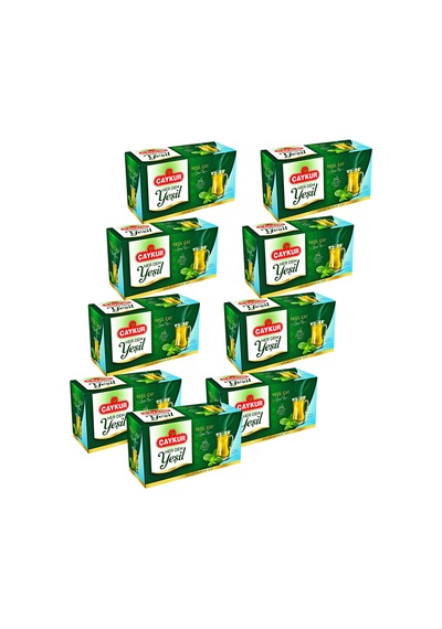 Herdem Yeşil Çay Süzen Poşet Naneli 1,6gr 25 Adet Dokuzlu Paket