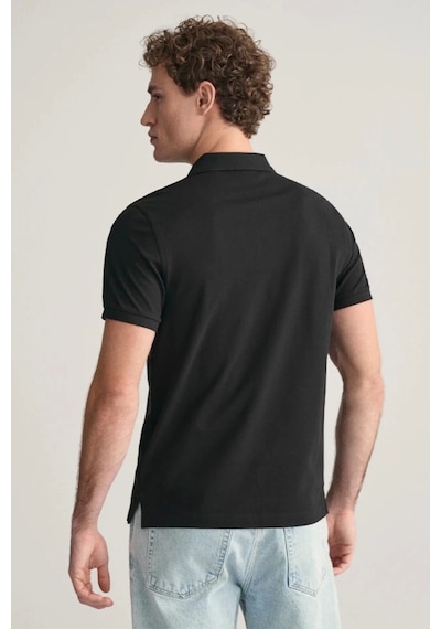 Gant Erkek Siyah Regular Fit Logolu Polo Xxl Siyah