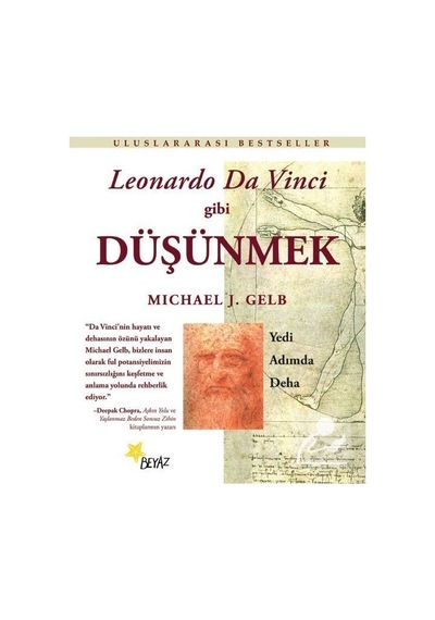 Leonardo da Vinci Gibi Düşünmek - Michael J. Gelb - Beyaz Yayınları