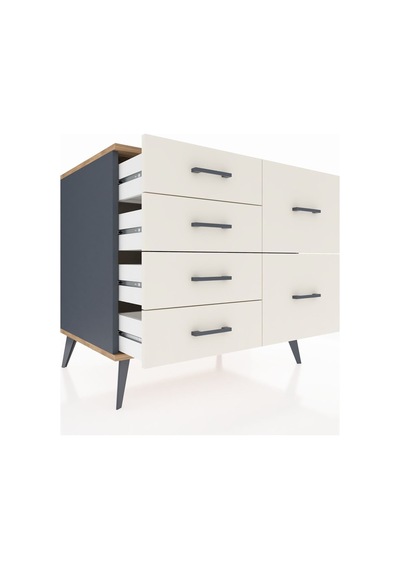 Kronos Şifonyer 6 Çekmeceli 88x59x80 Antrasit-çam/aytaşı Çam/aytaşı Kronos Şifonyer 6 Çekmeceli 88x59x80 Antrasit-çam/aytaşı Çam/aytaşı