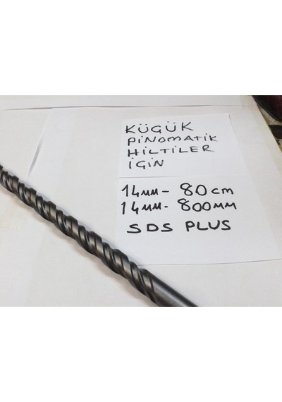 14x800 Sds Plus 80 Cm Küçük Pinomatik Matkap Ucu