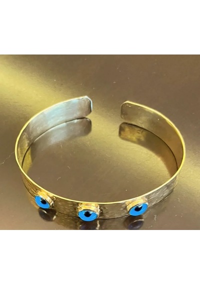 Oriental Kuyumculuk Jewellery Gold Gümüş Nazarlık Göz Bilezik Kelepçe Sarı