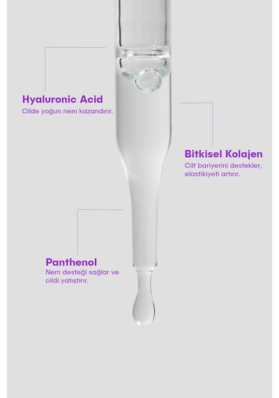 She Vec Hydra Back Baby Hyaluronik Asit Yoğun Nemlendirici ve Dolgunlaştırıcı Serum 30 ML