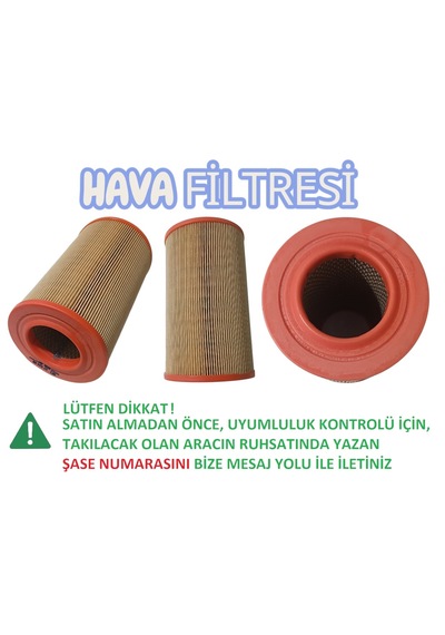 1993 İle 2008 Arası Nissan Terrano 2 2.7 / 3.0 Hava Filtresi İtalyan Ufi Marka