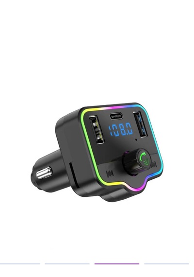 Arenist Lkw-1 Çift Usb Bağlantılı Wireless Fm Transmitter Müzik Kiti Siyah