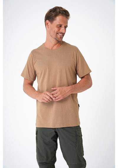 Mecanık Casual Neo Organic T-shirt Camel