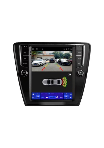 Skoda Octavia Dijital Tuş Takımı 2k Görüntü Kaliteli Tesla 9.7 Inch Multimedya Sistemi 4+64 Clarion 2013-2019 9"