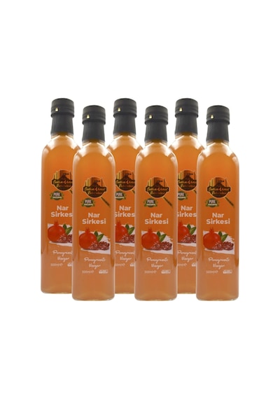 Nar Sirkesi 6x500 Ml %100 Katkısız Doğal Özel Üretim
