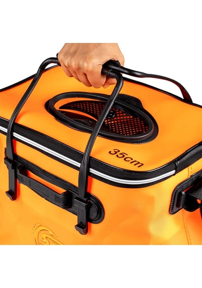 Shufa Katlanır Balıkçı Kovası Livar 35 Cm Turuncu