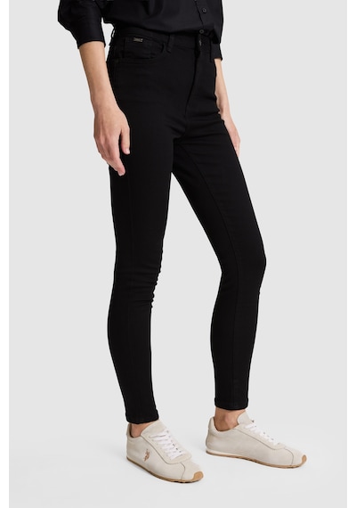 U.s. Polo Assn. Kadın Siyah Pantolon Jean 50321442-dn0027