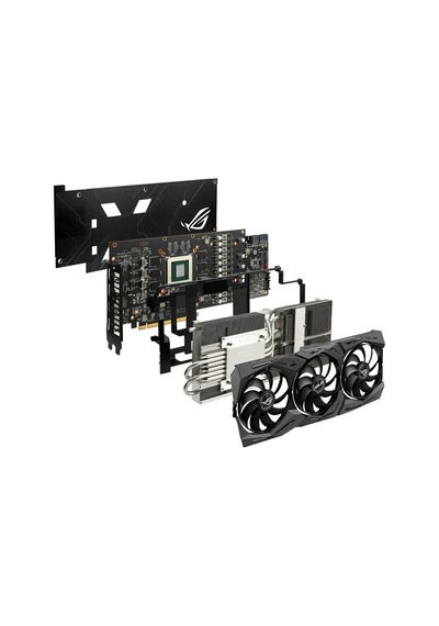 Asus AMD Radeon RX 5600 XT TOP Edition ROG-STRIX-RX5600XT-T6G-GAMING 6 GB 192 Bit GDDR6 Ekran Kartı