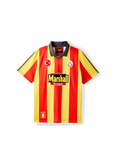 Gsstore Galatasaray 1999-2000 Retro Forma E251569 Sarı Kırmızı Sarı Kırmızı