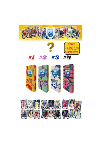 Panini Fıfa 365 2026 Adrenalyn Xl Metal Kutu Limited Edition Kart Seti Resmi Lisanslı - 1 Kutu