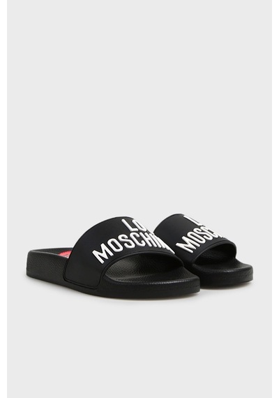 Love Moschino Bayan Terlik Ja28052g1mı14000 Siyah Siyah
