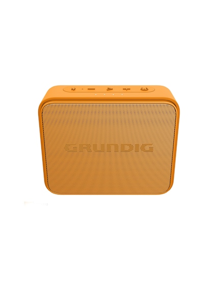 Grundig Uyumlu Jam Bluetooth Hoparlör Turuncu