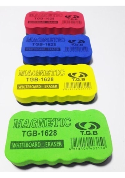 Tgb Magnetic Beyaz Tahta Silgisi 4 Adet -1628 T.s