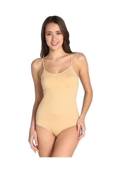 Tutku Kadın Beyaz 2'li Paket İp Askılı Likralı Kancalı Çıtçıtlı Body 001