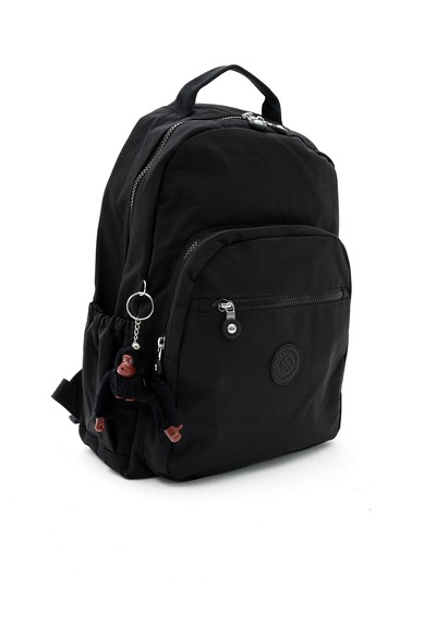 Özer-3022 Sanmorris Suya Dayanıklı Çok Gözlü Laptop Bölmeli Okul Ve Seyahat Sırt Çantası Siyah