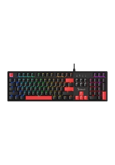 Bloody S510r Q Türkçe Mekanik Rgb Bmls Blu Fire Black Gamer Oyun Klavyesi