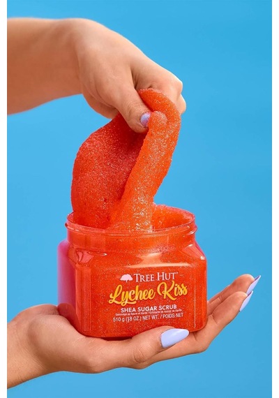 Tree Hut Lychee Kiss Shea Sugar Scrub Vücut Peelingi 510gr