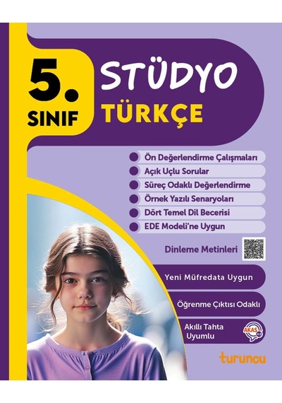 Tudem 2025 5. Sınıf Türkçe Stüdyo Soru Bankası Yeni Müfredat
