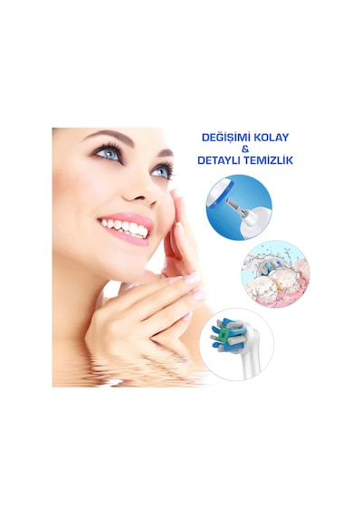 ibrush Ultra Sensitive Pro Oral B Şarjlı Diş Fırçası Yedek Başlığı