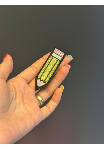 Ütü İle Yapışan Nakış İşleme Kalem Arma 8x2 Cm