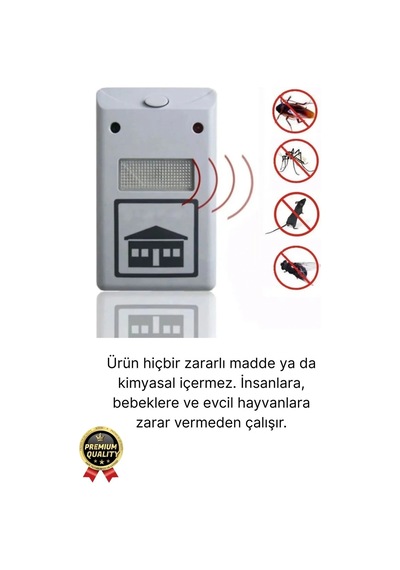 Yeni Böcek Savar Kimyasal İçermeyen 220v Elektronik Kemirgen Fare Haşere Sinek Kovucu Uzaklaştırıcı