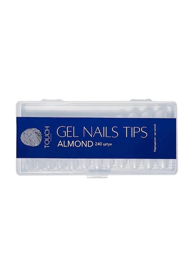 Gel Nails Tips Almond 240'lı Kutusu - Yumuşak Jel Tırnak Ucu Profesyonel Kalite