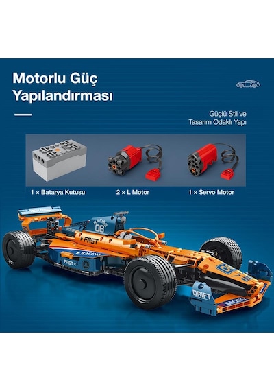 Reobrix Technic 11006-d Mclaren Formula F1 Araba Kumanda&motor Yaratıcı Yapı Blok Seti Building Blocks - 928 Parça