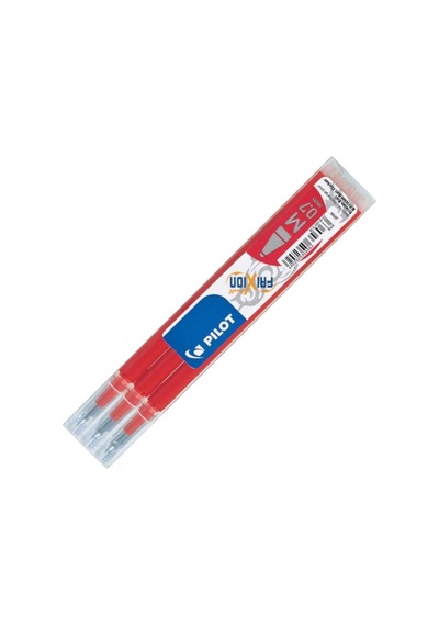 Pilot Frixion Kalemlere Uyumlu Kırmızı Refil Uçan Kalem (0,7 mm -