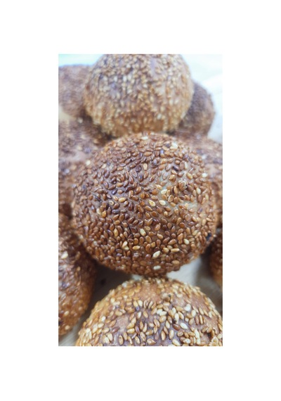 Selanik Simidi Topları Zeytin & Kekik Dolgulu - Koulourakia 10 Adet