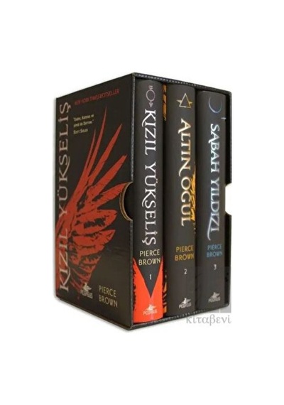 Kızıl İsyan Serisi Özel Kutulu Set (3 Cilt Takım) Pegasus Yayınları - Pegasus Yayınları